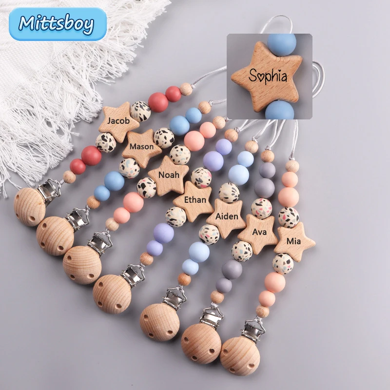 Baby Products Nipples - NUOVO nome personalizzato in legno personalizzato