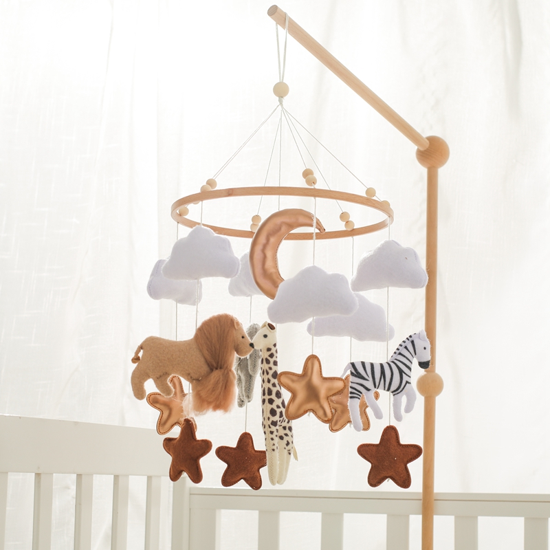 Mobile per Culla in Legno con  - Baby Rattle Toy Set recensione e prezzo