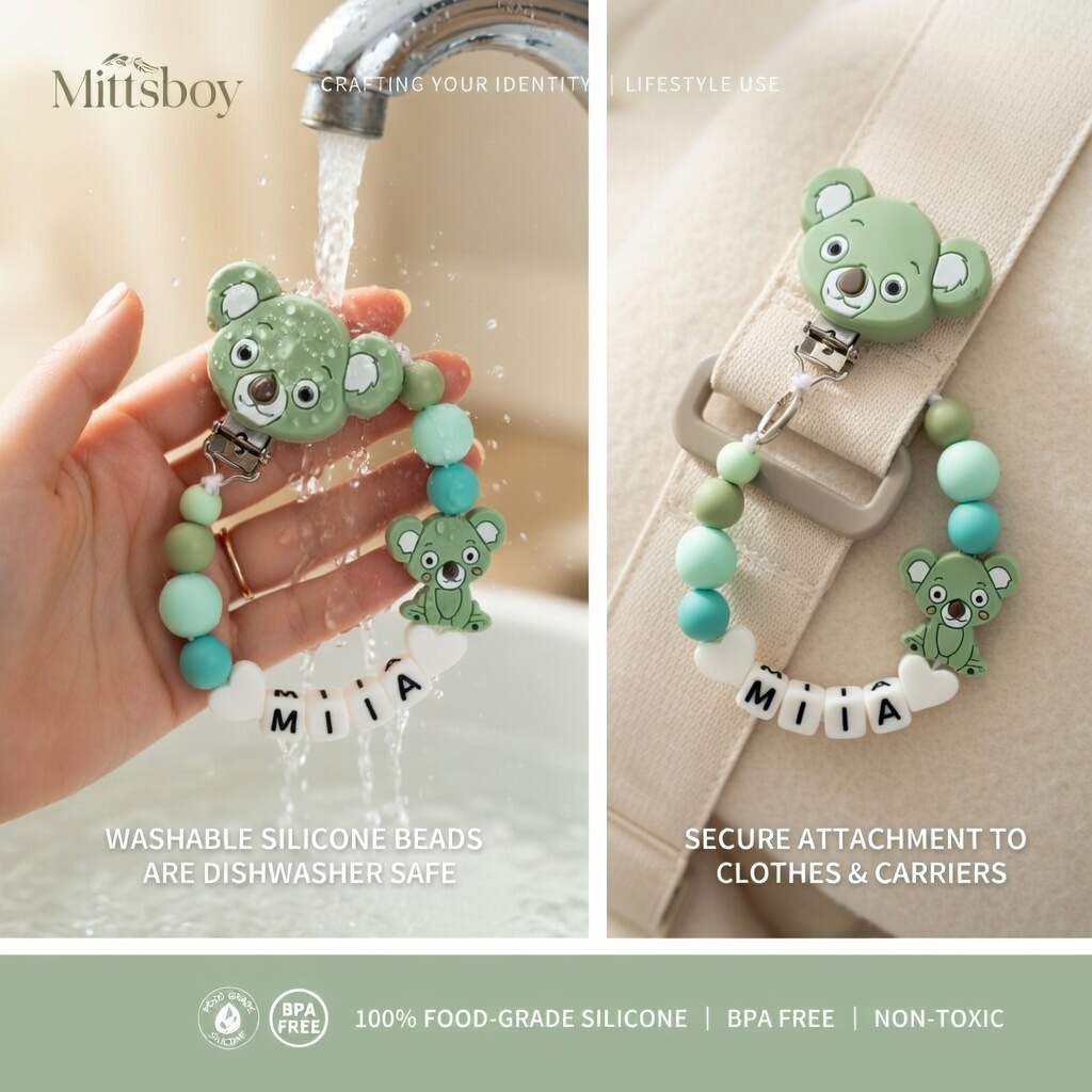 Catenella Portaciuccio in Sili - Baby Products Nipples recensione e prezzo