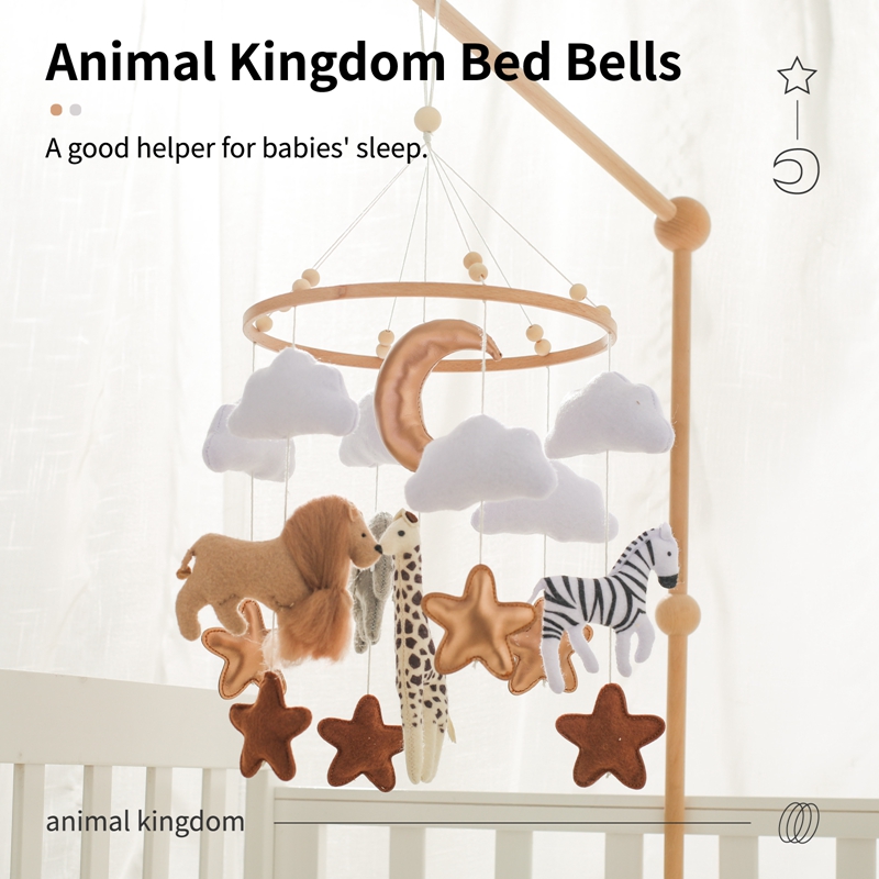 Mobile per Culla in Legno con  - Baby Rattle Toy Set recensione e prezzo